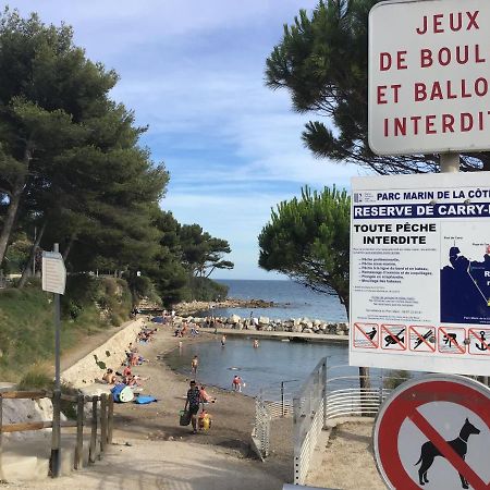 Studio Plage Du Cap Rousset Carry-le-Rouet Eksteriør billede